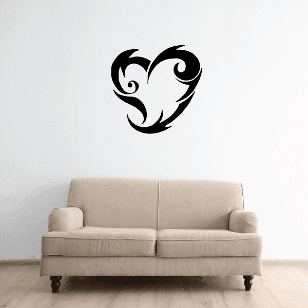 Image of Tribal Heart Decals