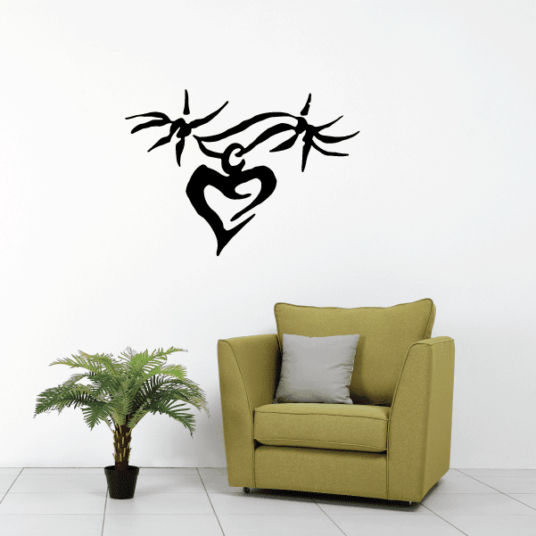 Image of Tribal Heart Decals