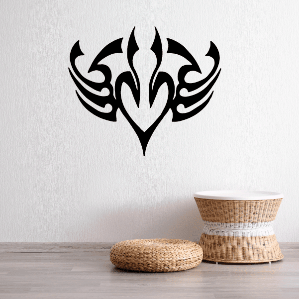 Image of Tribal Heart Decals