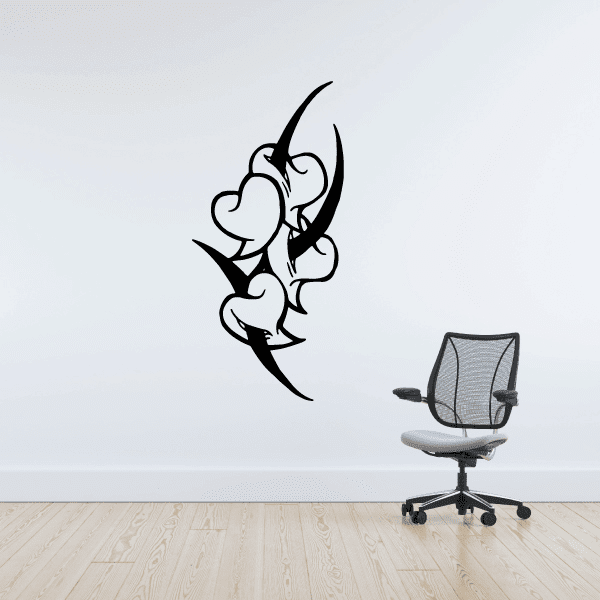 Image of Tribal Heart Decals