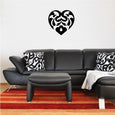 Image of Tribal Heart Decals