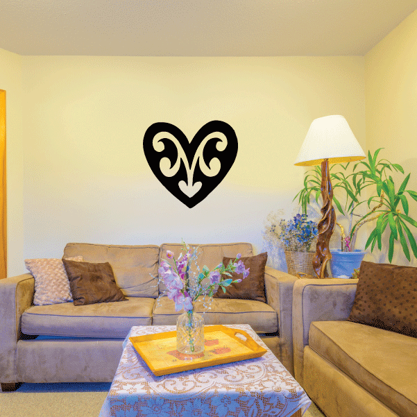 Image of Tribal Heart Decals