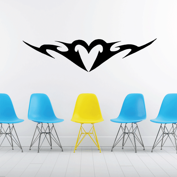 Image of Tribal Heart Decals