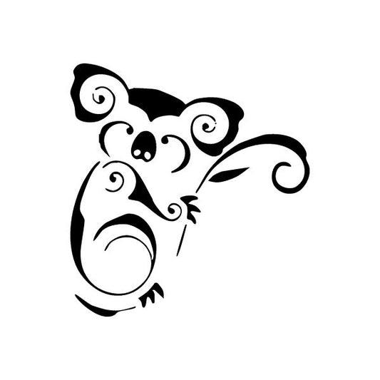 Image of Tribal Koala Decal