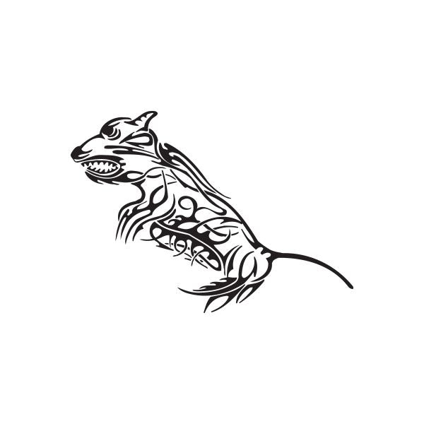 Image of Tribal Mouse Rat Decal