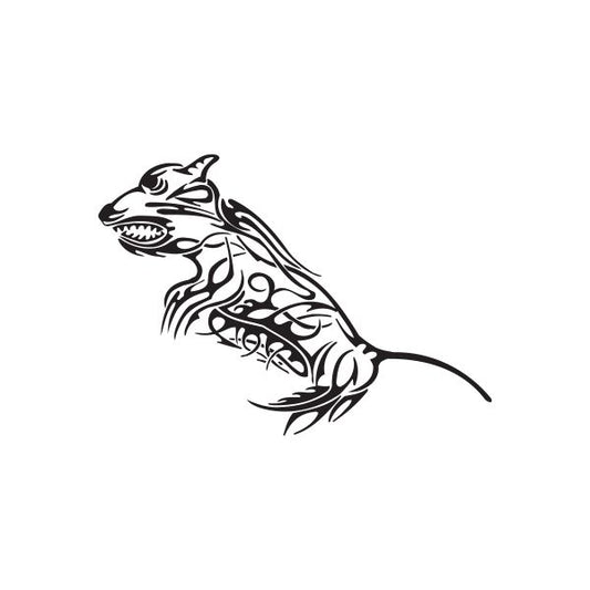 Image of Tribal Mouse Rat Decal