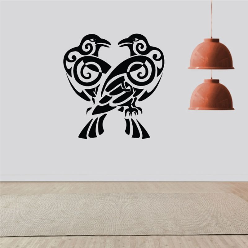 Image of Tribal Pigeon Decal