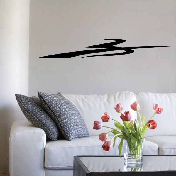 Image of Tribal Pinstripe Wall Decal - Vinyl Decal - Car Decal - 137