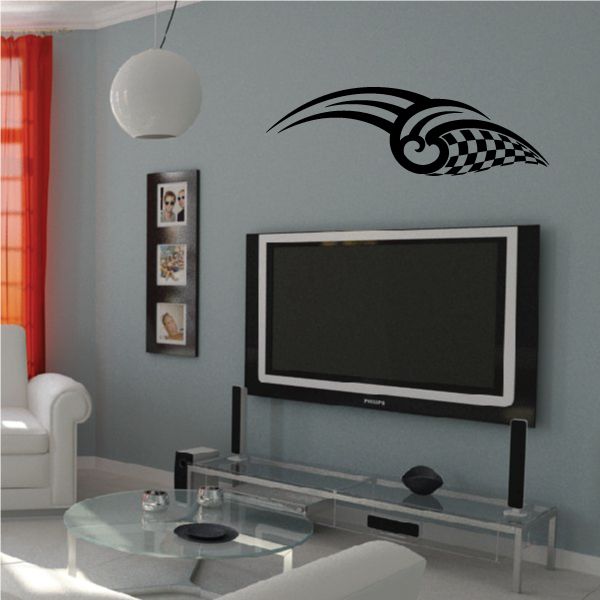 Image of Tribal Pinstripe Wall Decal - Vinyl Decal - Car Decal - 153