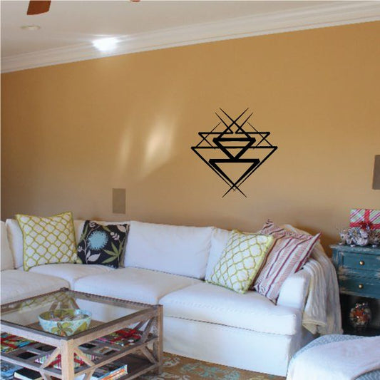 Image of Tribal Pinstripe Wall Decal - Vinyl Decal - Car Decal - 181