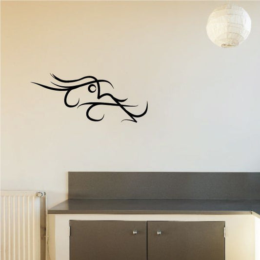 Image of Tribal Pinstripe Wall Decal - Vinyl Decal - Car Decal - 189