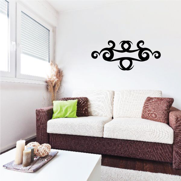 Image of Tribal Pinstripe Wall Decal - Vinyl Decal - Car Decal - 203