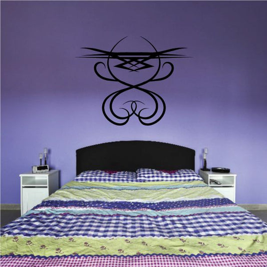 Image of Tribal Pinstripe Wall Decal - Vinyl Decal - Car Decal - 224