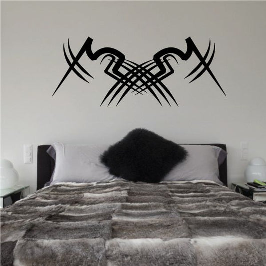 Image of Tribal Pinstripe Wall Decal - Vinyl Decal - Car Decal - 239