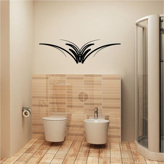 Image of Tribal Pinstripe Wall Decal - Vinyl Decal - Car Decal - 254