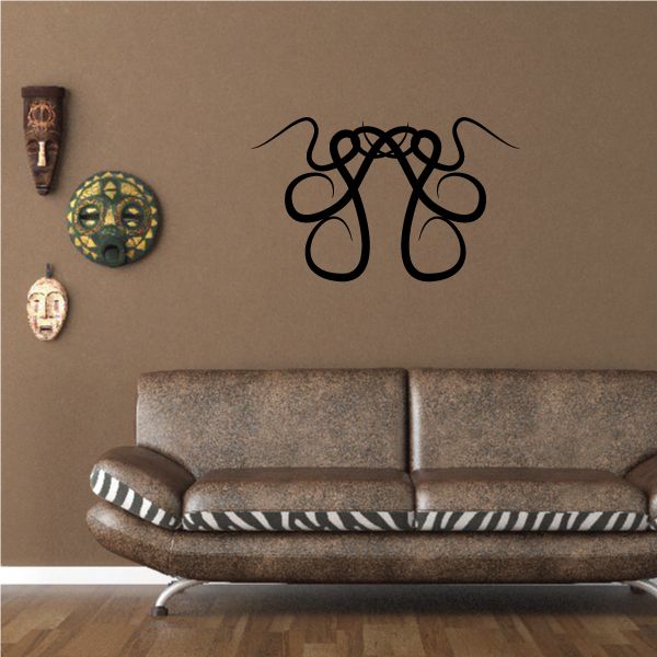 Image of Tribal Pinstripe Wall Decal - Vinyl Decal - Car Decal - 284