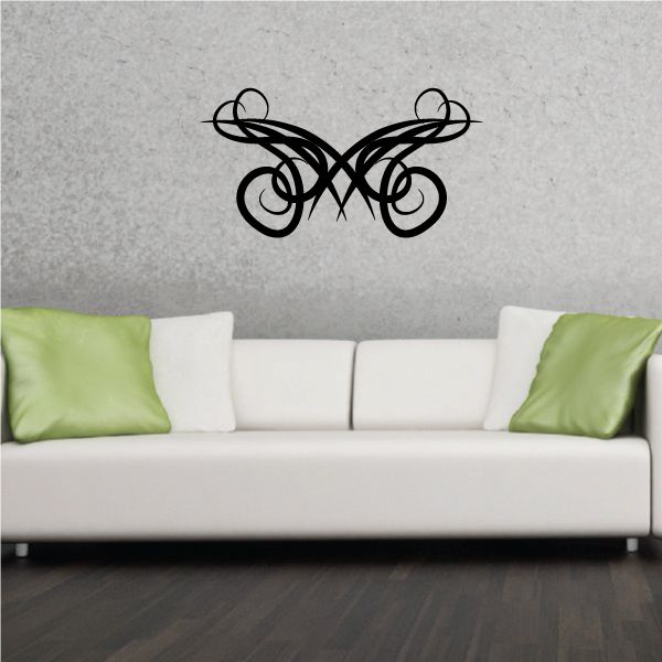 Image of Tribal Pinstripe Wall Decal - Vinyl Decal - Car Decal - 292