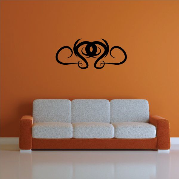 Image of Tribal Pinstripe Wall Decal - Vinyl Decal - Car Decal - 297