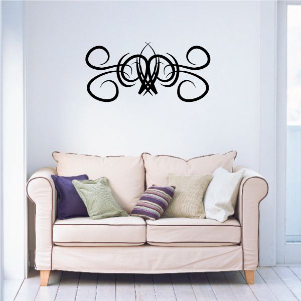 Image of Tribal Pinstripe Wall Decal - Vinyl Decal - Car Decal - 316