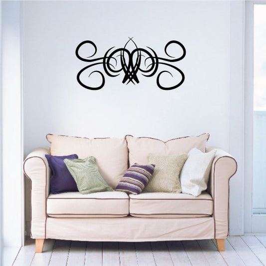 Image of Tribal Pinstripe Wall Decal - Vinyl Decal - Car Decal - 316