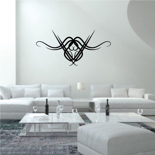 Image of Tribal Pinstripe Wall Decal - Vinyl Decal - Car Decal - 338