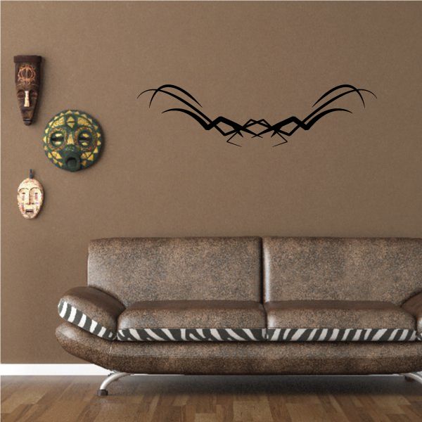 Image of Tribal Pinstripe Wall Decal - Vinyl Decal - Car Decal - 391