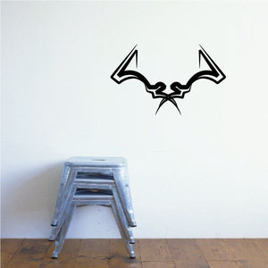 Black tribal wing wall decal vinyl