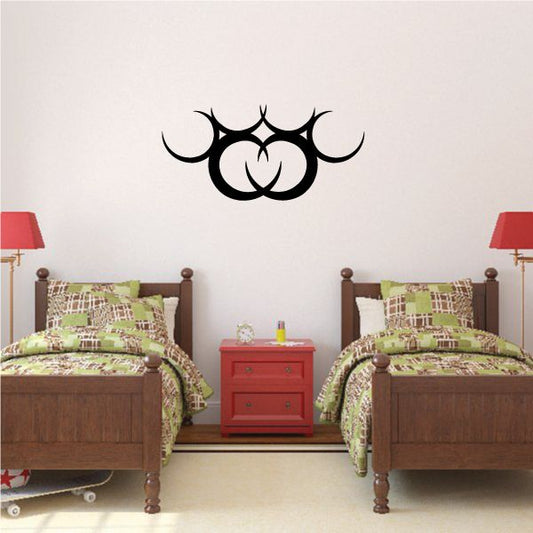 Image of Tribal Pinstripe Wall Decal - Vinyl Decal - Car Decal - 512