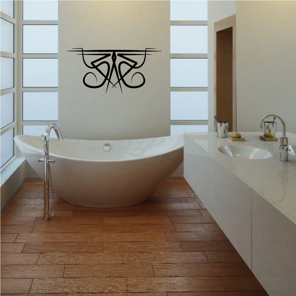 Image of Tribal Pinstripe Wall Decal - Vinyl Decal - Car Decal - 515