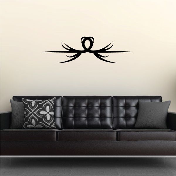 Image of Tribal Pinstripe Wall Decal - Vinyl Decal - Car Decal - 564