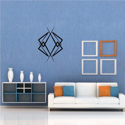 Image of Tribal Pinstripe Wall Decal - Vinyl Decal - Car Decal - 583