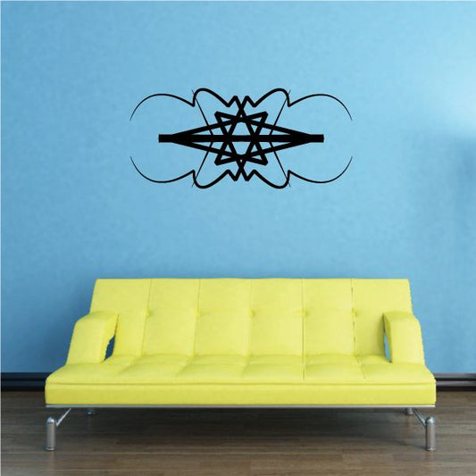 Image of Tribal Pinstripe Wall Decal - Vinyl Decal - Car Decal - 587