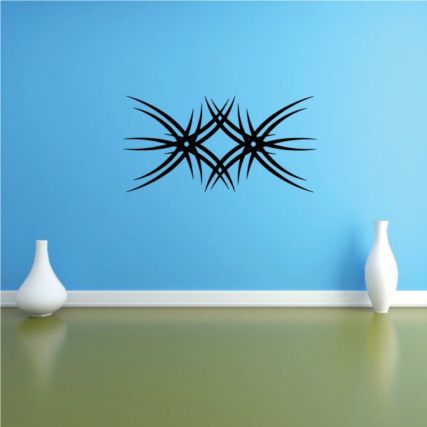 Image of Tribal Pinstripe Wall Decal - Vinyl Decal - Car Decal - 588