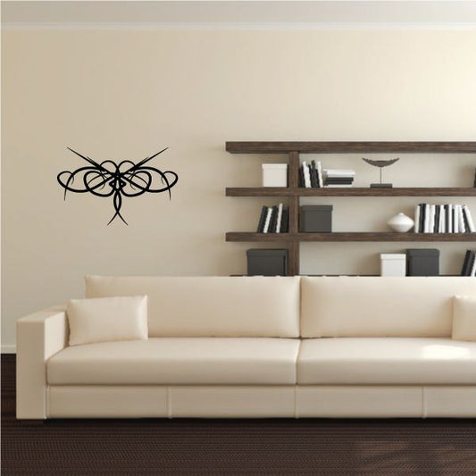 Image of Tribal Pinstripe Wall Decal - Vinyl Decal - Car Decal - 605