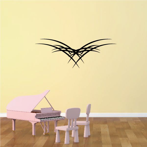 Image of Tribal Pinstripe Wall Decal - Vinyl Decal - Car Decal - 685