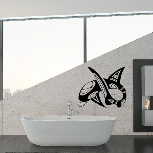 Image of Tribal Shark Decal