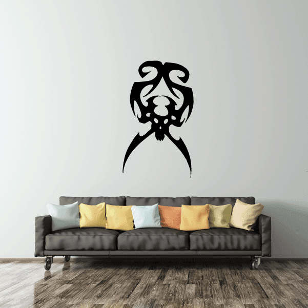 Image of Tribal Skull Decals