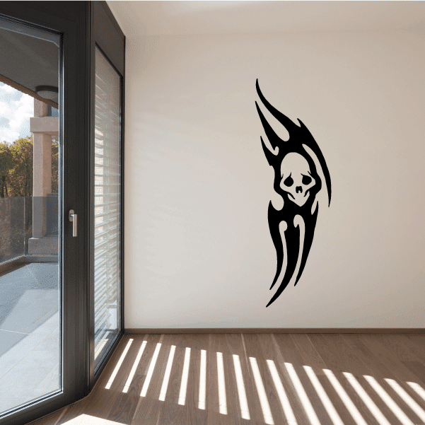 Image of Tribal Skull Decals