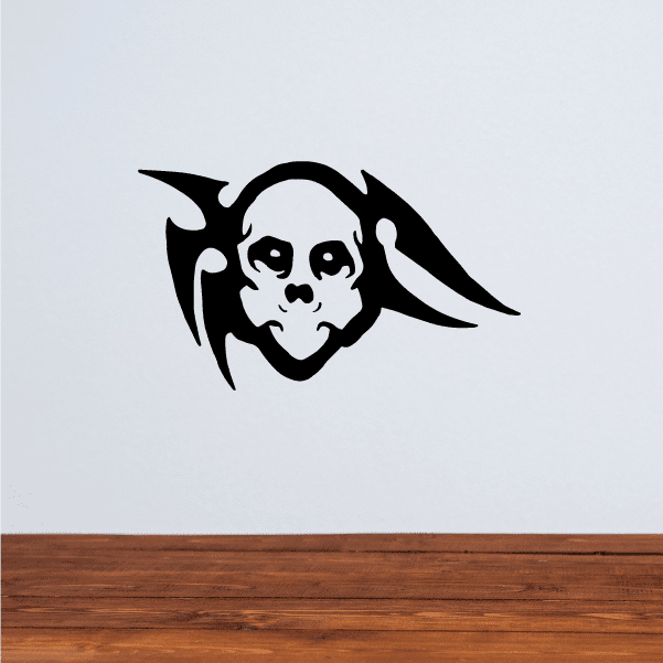 Image of Tribal Skull Decals