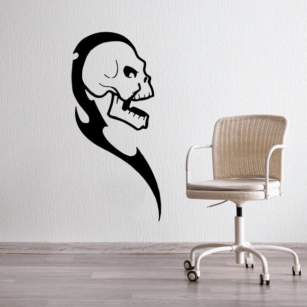 Image of Tribal Skull Decals