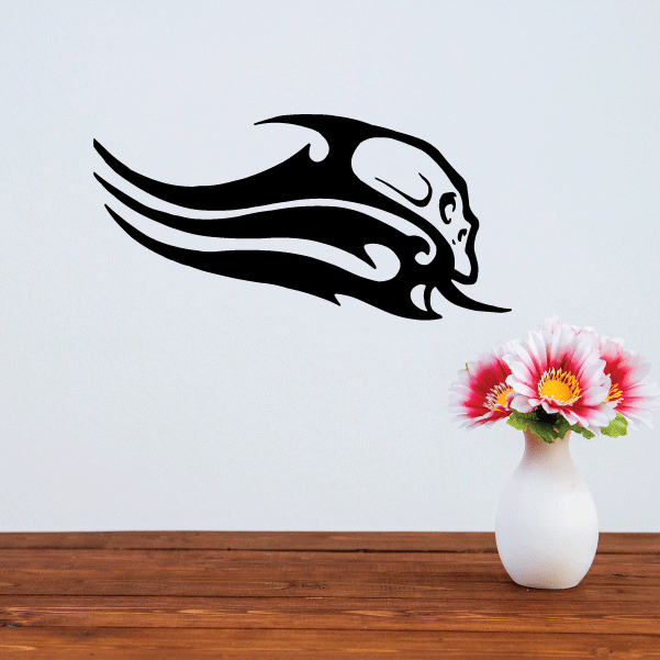 Image of Tribal Skull Decals