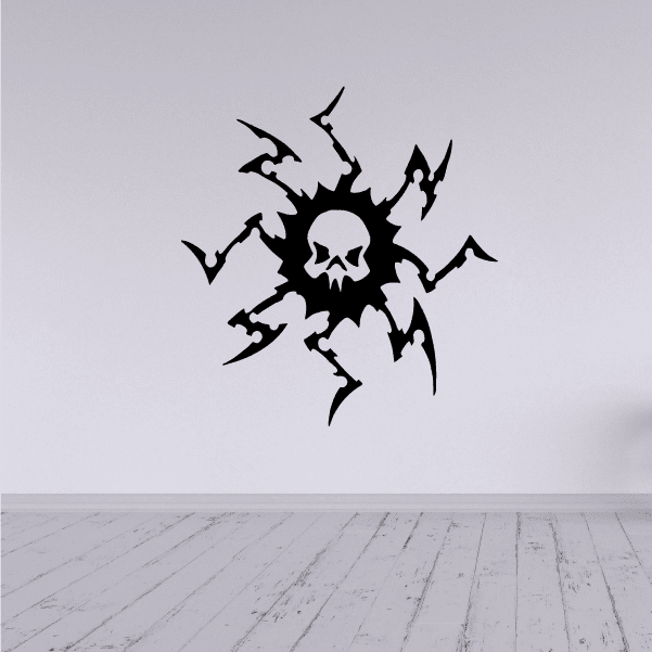 Image of Tribal Skull Decals