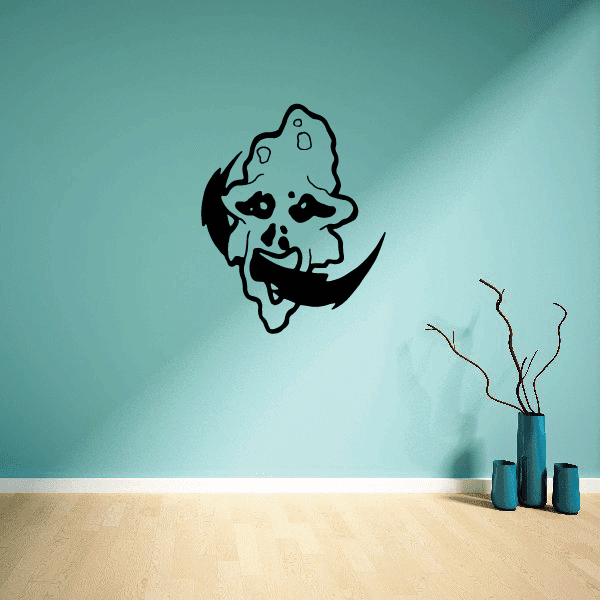 Image of Tribal Skull Decals