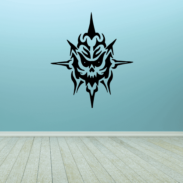 Image of Tribal Skull Decals