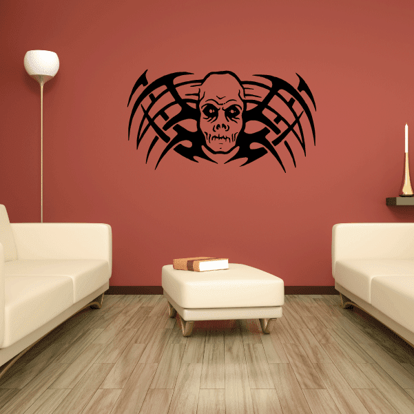 Image of Tribal Skull Decals