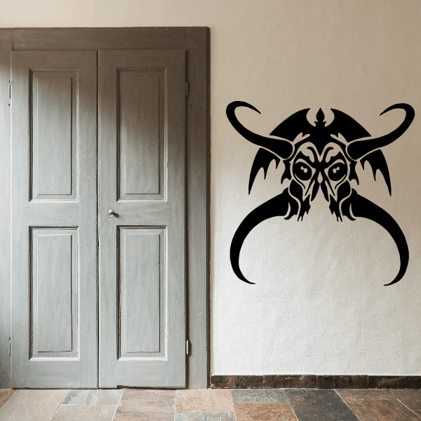 Image of Tribal Skull Decals