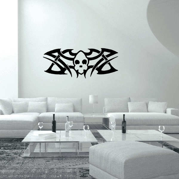 Image of Tribal Skull Decals