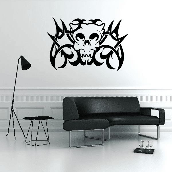 Image of Tribal Skull Decals