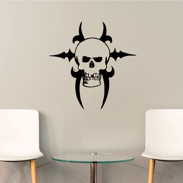 Image of Tribal Skull Decals