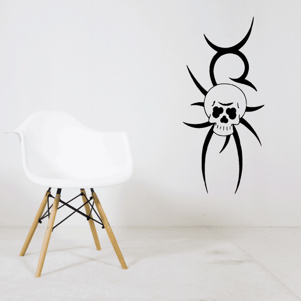 Image of Tribal Skull Decals